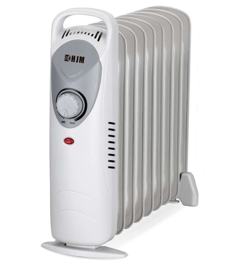 Radiador de aceite mini 830 de 800W 9 elementos